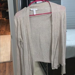 Tan cardigan